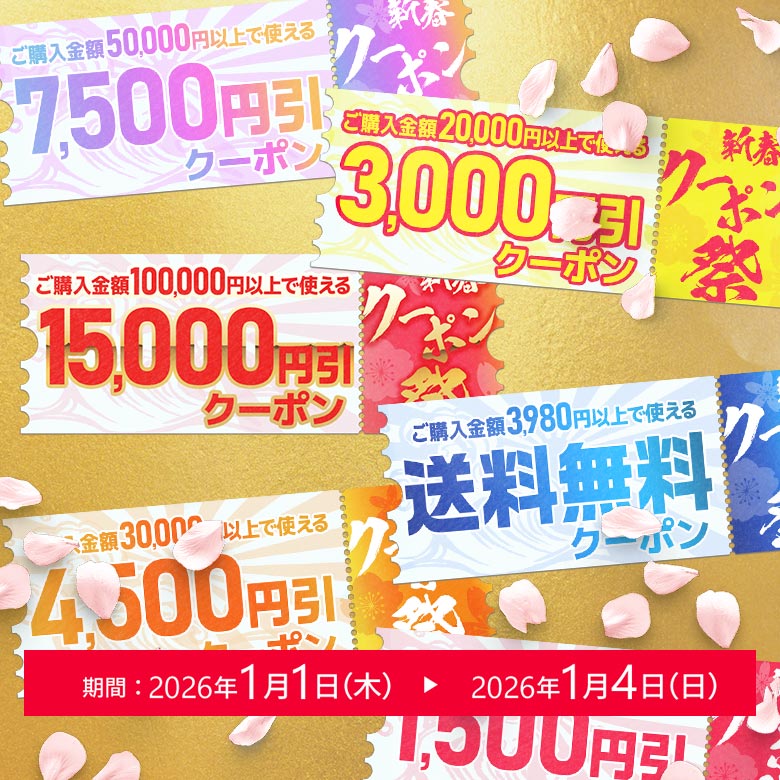【新春クーポン祭り】